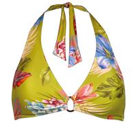 Lidea - Women's Botanic Burst Bikini Top Neck Halter - Haut de maillot - 44 - Cup: B - apple / bloom