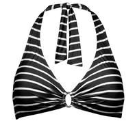 Lidea - Women's Line Up Halter Bikini Top - Haut de maillot - 42 - Cup: A - black / white