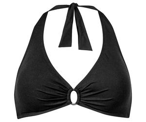 Lidea - Women's The Core Bikini Top Neck Halter - Haut de maillot - 38 - Cup: C - deep black