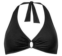 Lidea - Women's The Core Bikini Top Neck Halter - Haut de maillot - 44 - Cup: B - deep black