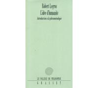 L'idée d'humanité - Robert Legros - Grasset - broché - Livre