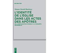 L'identité De L'église Dans Les Actes Des Apôtres