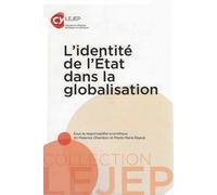 L'identité de l'État dans la globalisation - Maxence Chambon - Lejep/u.cergy - broché - Essai