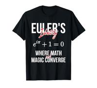 L'identité d'Euler où Les mathématiques et la Magie Convergent l'équation Mignonne T-Shirt Graphique avec Valeur
