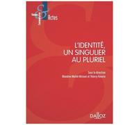 L'identité, Un Singulier Au Pluriel