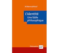 L'identité, une fable philosophique