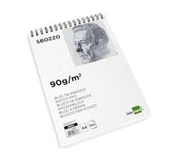 Liderpapel 50337 Bloc Spirale Esquisse Lisse 90/M2 A4 Papier Assorties