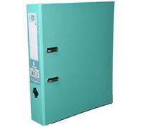 Liderpapel 79693 Documenta Classeur Levier Carton Rembordé PVC 1,9 mm Dos 75 mm Rado Métallique Clair Vert