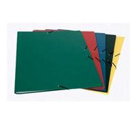 Liderpapel 927150 Chemise Carton Elastique A3 297 x 420 mm 1520 g/m2 Simple Fermeture Élastique Peinte Uvi Rouge