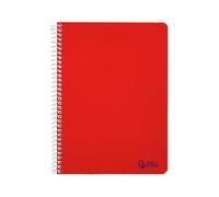 Liderpapel Cahier à spirale DIN A5 Smart couverture souple 80h 75 g ligné Montessori 3,5 mm