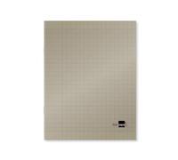 Liderpapel Cahier Piqué Couverture Plastique Souple A4 21x29,7cm 96 Pages Séyès - Gris