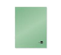 Liderpapel Cahier Piqué Couverture Plastique Souple A4 21x29,7cm 96 Pages Séyès - Vert