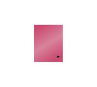 Liderpapel Cahier Piqué Couverture Plastique Souple A5+ 17x22cm 96 Pages Séyès - Rouge