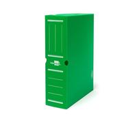 liderpapel DF11 - caisse Archives définitives, 36 x 26 x 10 cm, Couleur Vert