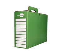 Liderpapel Lot de Fournitures Scolaires pour Primaire Kit d'outils Scolaires Kawaii pour écoles d'EP primaires Tous Les Cycles Liste Scolaire des matériaux, Vert, Valise avec poignée en Carton