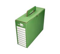 Liderpapel Packs de matériel Scolaire Lot C pour Primaire Kit d'outils Scolaires Kawaii pour écoles d'EP primaires Tous Les Cycles Liste Scolaire des matériaux, Vert, Valise avec poignée en Carton