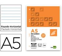 Liderpapel rB02 - Recharge Horizontale avec marge 6 trous