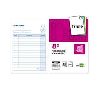 liderpapel t302 - carnet serveur