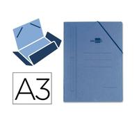 Liderpaper CG17, Chemise de projet, A3, Bleu, Bande élastique, 452 mm, 330 mm