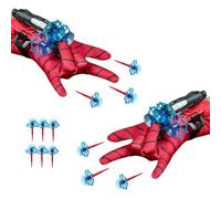 LIDEYE Gant de Lanceur Spiderm,2 Set Gant de Lanceur pour Spiderm, Jouets de Poignet Lanceur de Héros Jouets éducatifs drôles pour Enfants pour la fête de Cosplay (a)