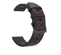 lidianhuan Bracelet en cuir et silicone de 22 mm for montre Polar Grit X Pro Titan Vantage M2(Coffee,For Vantage M)