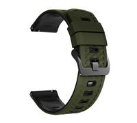 lidianhuan Bracelet en silicone de 22 mm for Polar Vantage M3 M2 V3 Grit X X2 Pro(B-Army Green Black)
