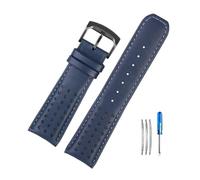 lidianhuan Bracelet montre cuir élégant et de haute qualité, bracelet de remplacement pour Citizen Air Eagle Blue Angel AT8020 JY8078