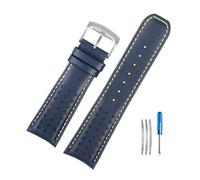 lidianhuan Bracelet montre cuir élégant et de haute qualité, bracelet de remplacement pour Citizen Air Eagle Blue Angel AT8020 JY8078