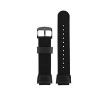 lidianhuan Bracelet montre nylon 18mm noir/kaki, interface convexe, Pour CASIO A1200 AE1300 A158 A159 W-216H F91W AQ230 AQ700