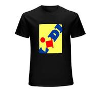 Lidl Shirt Fan Edition Hype Edition Trend for Men Black S