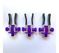 Lidsters Fishing Supplies 3 La Pêche à la Carpe en Aluminium Violet Specialist Réglable Super Lite Butt Repose-Cannes