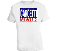 LIDU33YUN Carcetti for Mayor The Wire TV Show T Shirt Manches Courtes(Small)