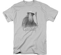 LIDU33YUN Gandalf The Grey T-Shirt Manches Courtes(Large)