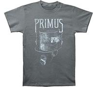LIDU33YUN Primus Men's Monkey in Top Hat Slim Fit T Shirt Coal Manches Courtes(X-Large)