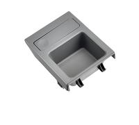 Lié Aux Véhicules Compatible Avec BMW Pour 318is 1998 1999 Double Hole Car Styling Front Center Console Storage Box Coin + Cup Holder OEM：51168217953