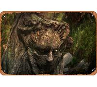 Lie to Me Magic and Fantasy Abstract and Surreal Nature and Landscapes Classic Man Cave Décoration murale 20,3 x 30,5 cm en métal