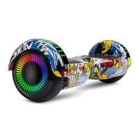 LIEAGLE Hoverboard, Hoverboard Scooter auto-équilibré de 6,5 pouces avec roues Bluetooth, lumières LED pour enfants et adultes