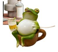 Lieawy Veilleuse Pour | Figurines D Animaux En Résine Buveurs De Bière - Veilleuse de Chevet pour Enfant,pour Chambre Chevet et Crèche Décoration Maison Intérieur Noël Anniversaire Fête