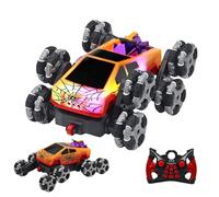 Lieawy Voiture Télécommandée | Jouets À 8 Roues avec Rotation À 360 Degrés,Camion Benne Dérive Télécommandé Jouet,pour Filles Intérieur Extérieur Maison Jardin Plage Parc Vacances