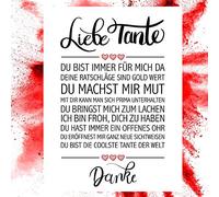 Liebe Tante Kunstdruck (30cm x 40cm)