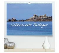 Liebenswerte Bretagne (hochwertiger Premium Wandkalender 2026 DIN A2 quer), Kunstdruck in Hochglanz: Bilder einer beliebten Landschaft