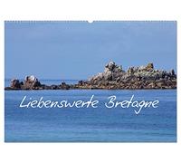 Liebenswerte Bretagne (Wandkalender 2026 DIN A2 quer), CALVENDO Monatskalender: Bilder einer beliebten Landschaft