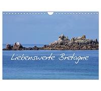 Liebenswerte Bretagne (Wandkalender 2026 DIN A4 quer), CALVENDO Monatskalender: Bilder einer beliebten Landschaft