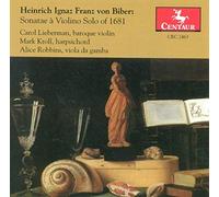 Lieberman - Sonatae a Violino Solo of 1681