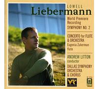 Liebermann, L - Symphony 2/Con Flute/Orchestra
