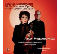 Liebermann: Violin Concerto, 2 Chamber Concertos, Air