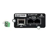 Liebert Intellislot Unity Card - Carte de supervision distante - RS-485, BACnet, Modbus, 100Mb LAN - 100Base-TX - pour APM Battery Circuit Breaker Box, Battery Module, Power Module; GXE GXE3; NXL...
