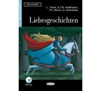 Liebesgeschichten (A2) Livre avec 1 CD audio - Ludwig Tieck - Cideb Black Cat - Livre CD - Méthode de langue CD