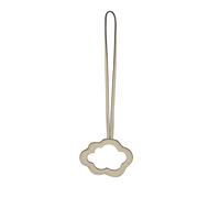 LIEBESKIND BERLIN Cuir accessoires pour sacs Cloud Mirror Mirror Pendant Biscotti jaune clair