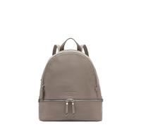 Liebeskind Berlin Alita Sac à dos en cuir de vachette souple de qualité supérieure avec compartiments zippés et bandoulière réglable pour femme, gris, 26 cm x 11 cm x 31.5 cm